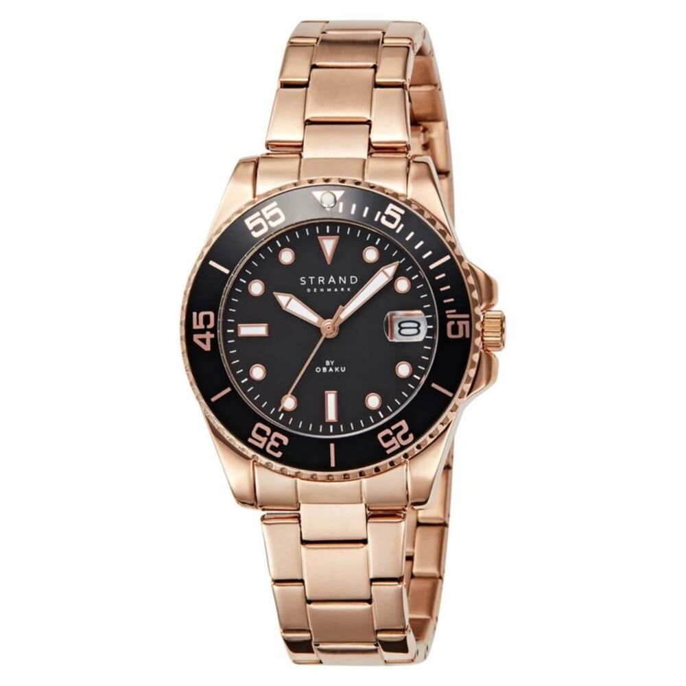Obaku Women's Bondi Black Dial Watch - S727LDVBSV
